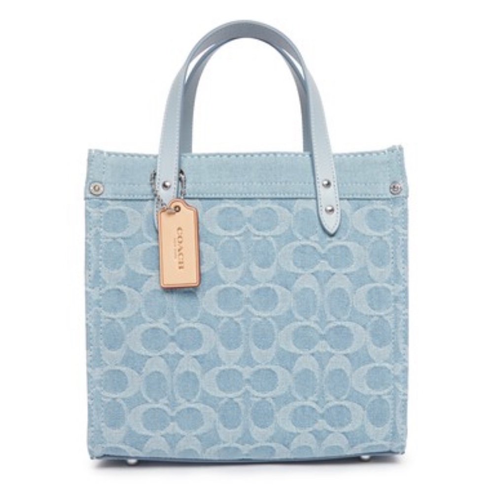 Coach Field 22 Light Denim
